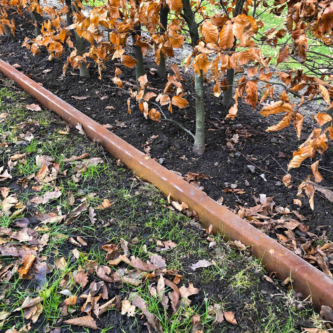 Bockad rabattkant 3mm cortenstål