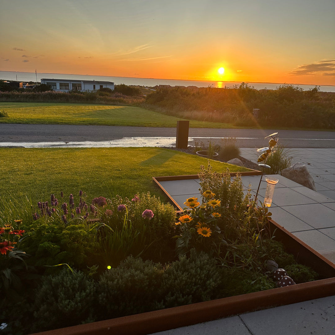 Bockad rabattkant 3mm cortenstål