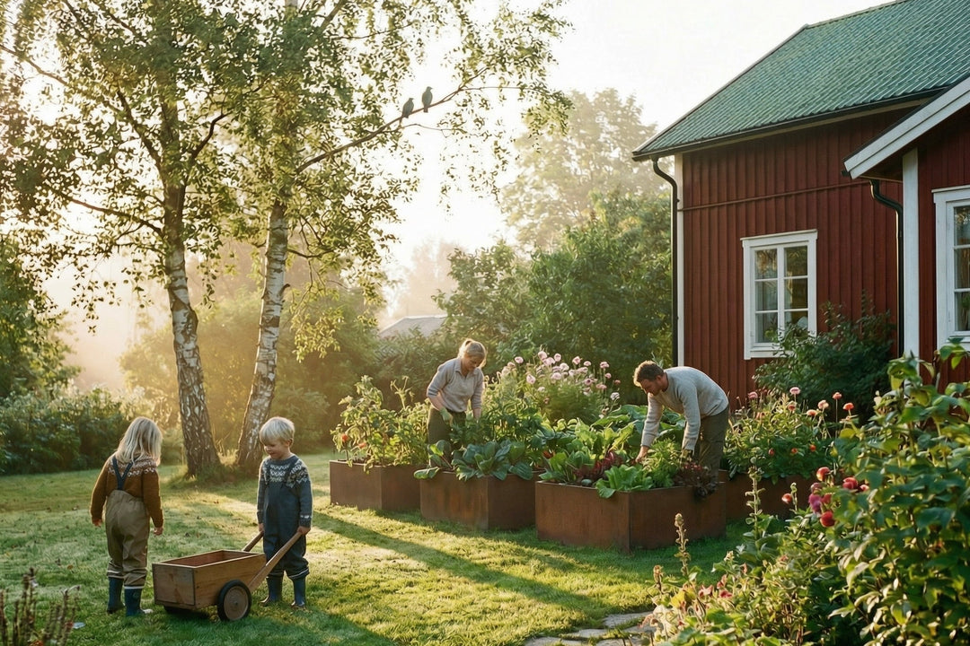 Cortenstål för sommarstuga, fritidshus och kolonistuga - en guide till lågt underhåll och ett vackert uttryck