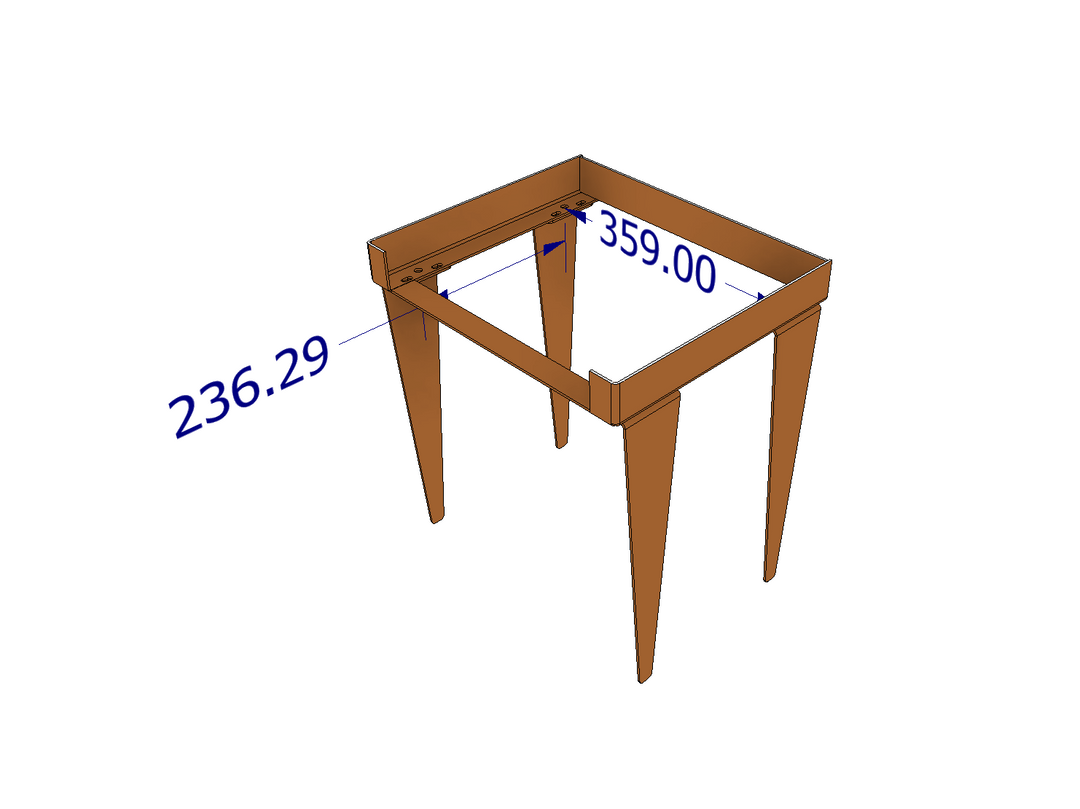 Fristående stolpe för laddbox i vittlack