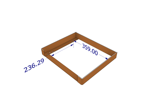 Fristående stolpe för laddbox i vittlack