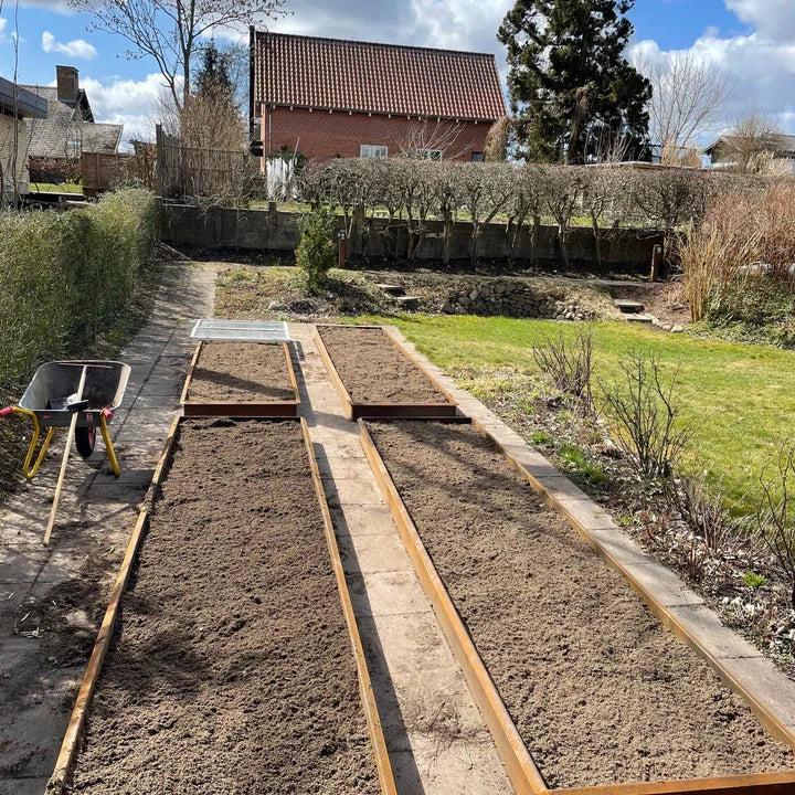 Snigelkant rabattkant 3mm cortenstål