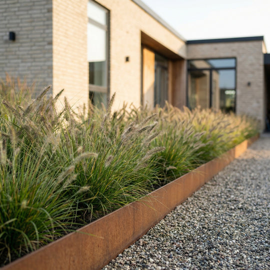 Måttbeställning: Rabattkant 6mm cortenstål