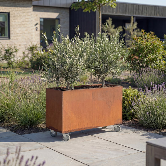 Odlingslåda med hjul