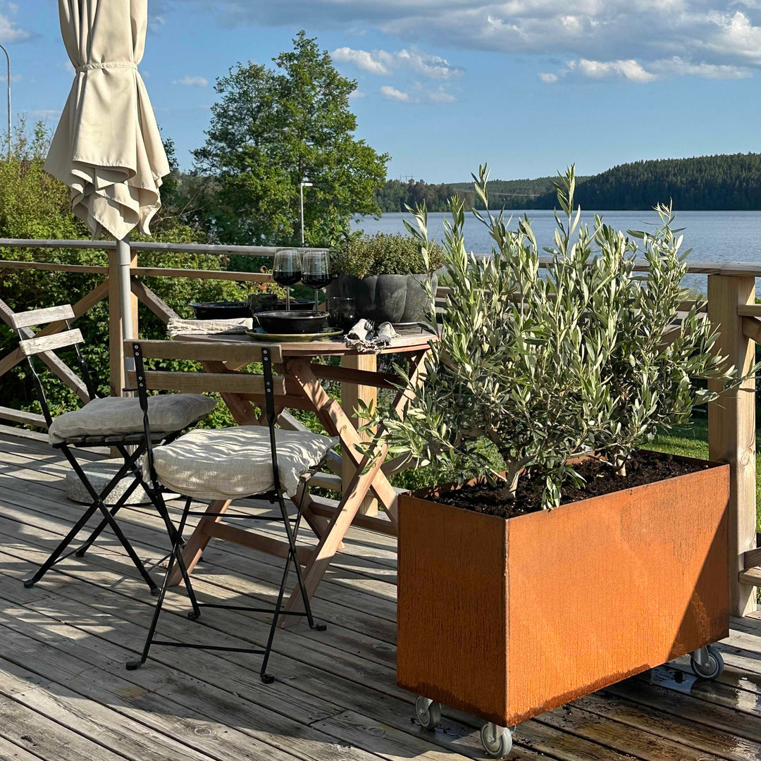 Odlingslåda med hjul