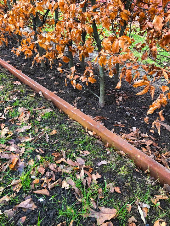 Bockad rabattkant 3mm cortenstål