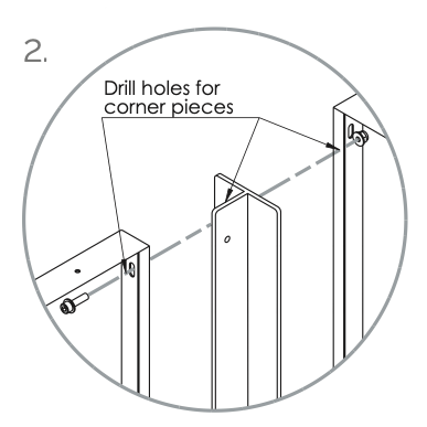 Skärmvägg i cortenstål med mönster: Gren